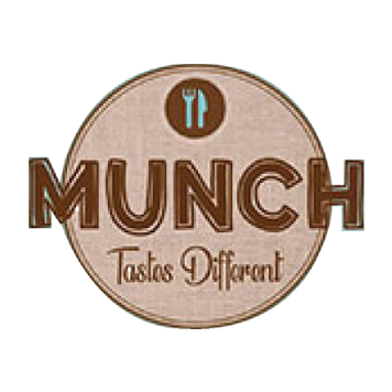 شعار مانش MUNCH للأغذية والمطاعم — عميل كريفي سوفت